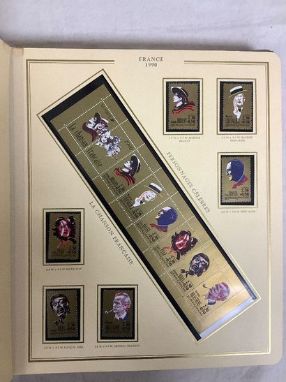 Album Ceres type “Présidence” avec les timbres...