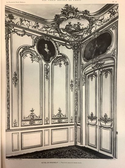 Les vieux hôtels de Paris, chez Contet, in...