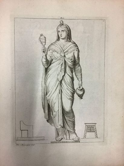 LENS André, Le costume ou essai sur les habillements...