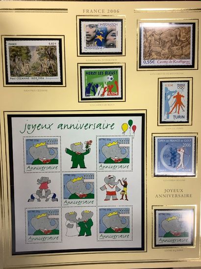 Album Ceres “Présidence”. Timbres en euros...
