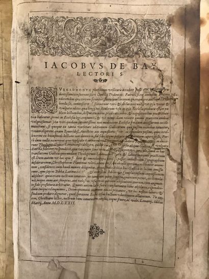 Sainte bible contenant le nouveau et l’ancien...