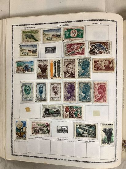 Album les timbres du monde, principalement...