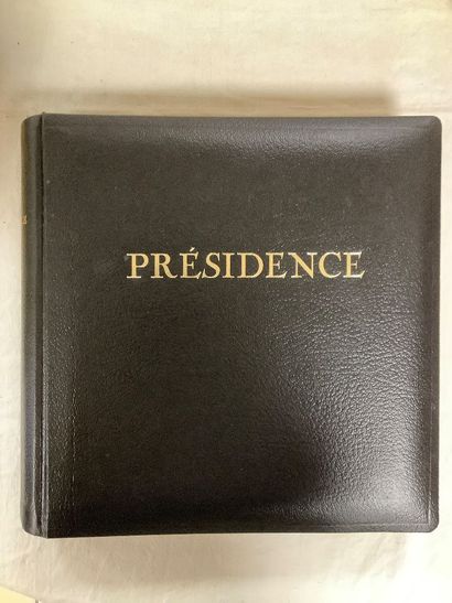 Album Ceres “Présidence” avec les timbres...