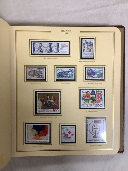 Album Ceres type “Présidence” avec les timbres...