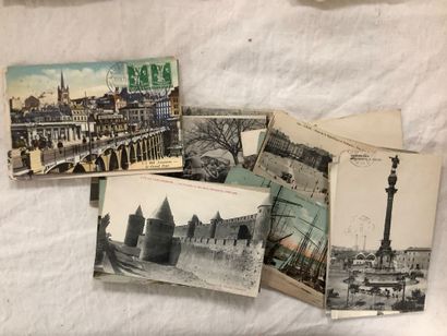 Fatum - Ensemble de douze cartes photos albuminées...