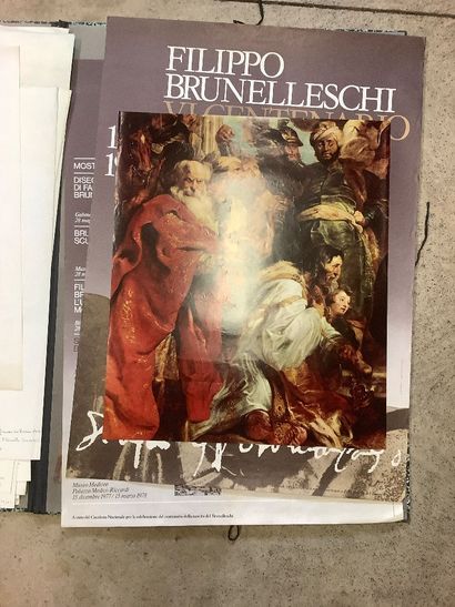 Portfolio entier d’affiches et de reproductions...