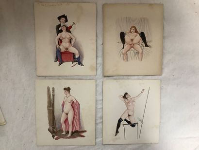 Curiosa - Ensemble d’une cinquantaine d’impressions...
