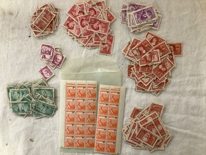 France - Lot de timbres des années 1930 à...