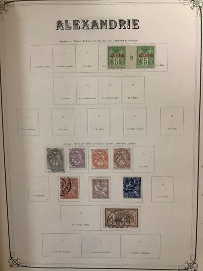 EX COLONIES - Classeur de timbres africains...