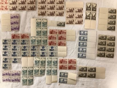 France - Ensemble de timbres neufs de 19...