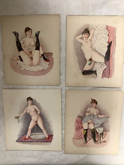 Curiosa - Ensemble d’une cinquantaine d’impressions...