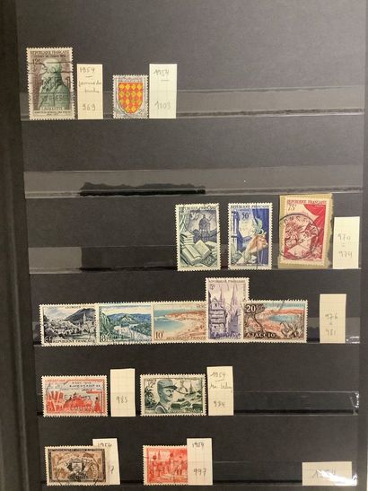FRANCE / colonies - Petit lot de timbres...