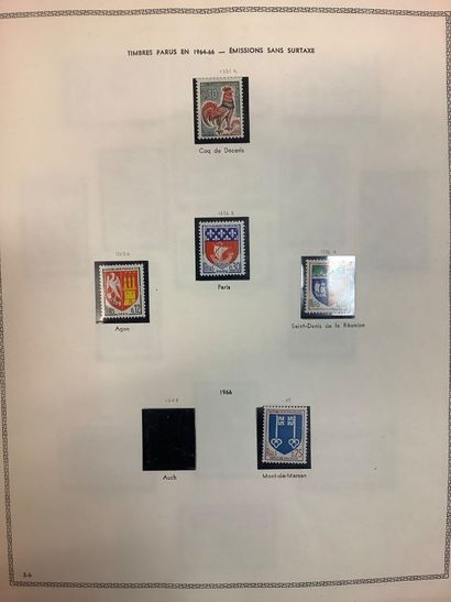France - Ensemble de timbres français de...