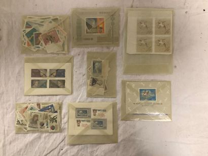 Lot de timbres europeens contemporains neufs...