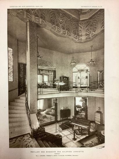 Exposition des arts décoratifs 1925. ROUX-SPITZ,...