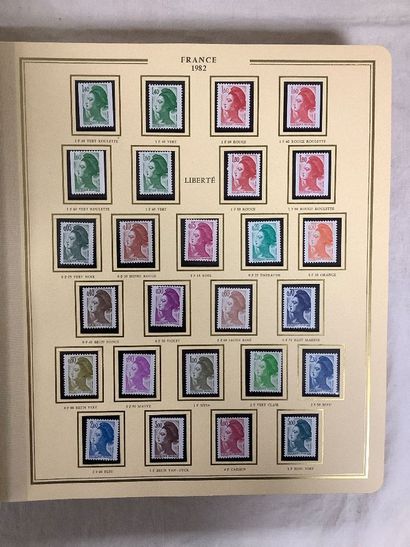 Album Ceres “Présidence” avec les timbres...