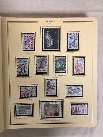 Album Ceres “Présidence” avec les timbres...