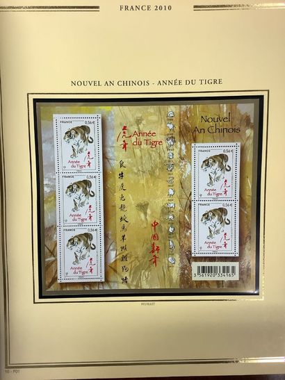 Album Cérès «Présidence». Timbres français...