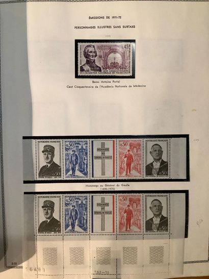 France - Ensemble de timbres français de...