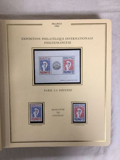 Album Ceres “Présidence” avec les timbres...