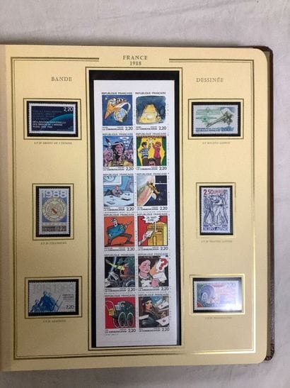 Album Ceres type “Présidence” avec les timbres...