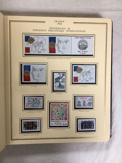 Album Ceres “Présidence” avec les timbres...