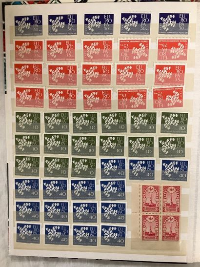 Varia. Album de timbres modernes et contemporains...