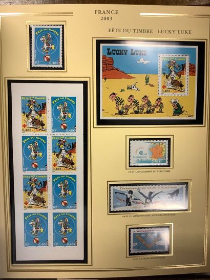 Album Ceres “Présidence”. Timbres français...