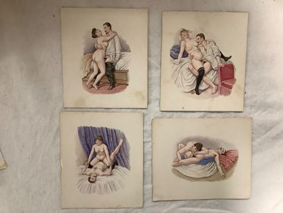 Curiosa - Ensemble d’une cinquantaine d’impressions...