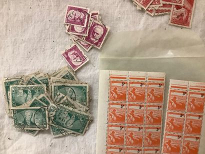 France - Lot de timbres des années 1930 à...