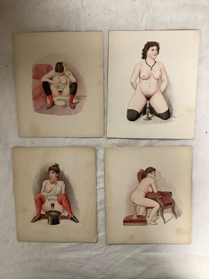 Curiosa - Ensemble d’une cinquantaine d’impressions...