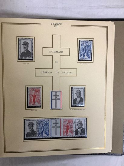 Album Ceres “Présidence” avec les timbres...