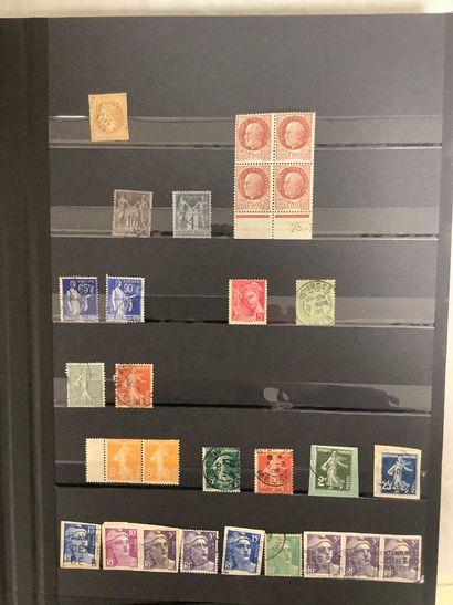 FRANCE / colonies - Petit lot de timbres...
