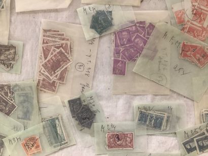 France - Ensemble de timbres oblitérés divers,...