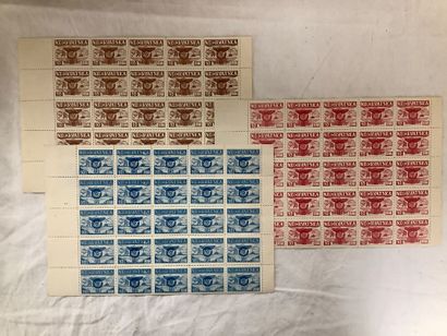 CROATIE - Ensemble de blocs et planches de...