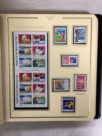 Album Ceres “Présidence” avec les timbres...
