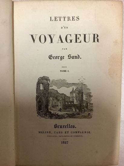 Lot de reliures XVIIIe et XIXe siècle dépareillées,...