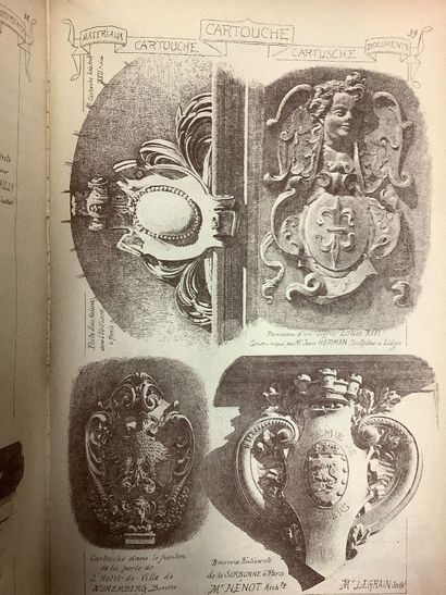 RAGUENET, Matériaux et documents d’architecture...