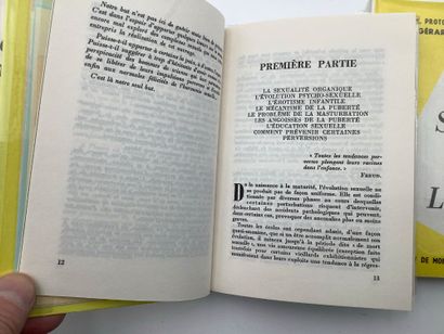 4 ouvrages sur l’amour, en état d’usage,