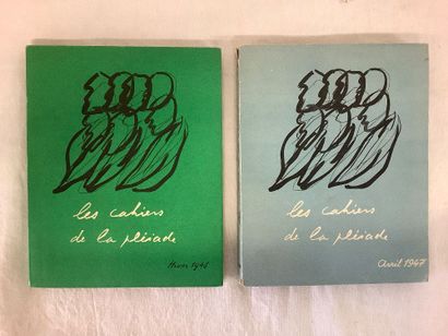 Varia. Les cahiers de la Pléiade avril 1947...