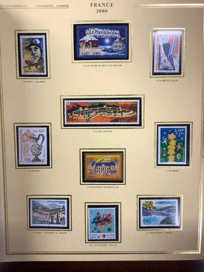 Album Ceres type “Présidence” avec les timbres...