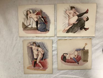 Curiosa - Ensemble d’une cinquantaine d’impressions...
