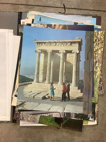 Portfolio entier d’affiches et de reproductions...