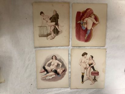Curiosa - Ensemble d’une cinquantaine d’impressions...