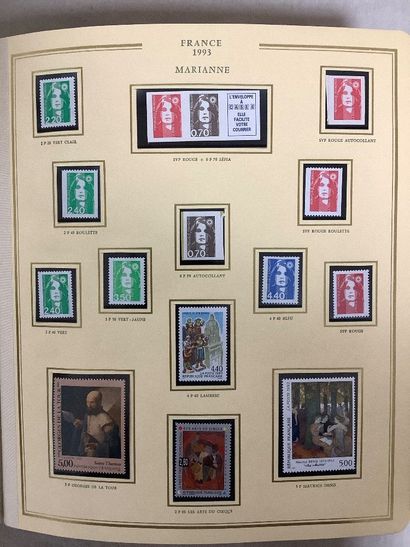 Album Ceres “Présidence” avec les timbres...