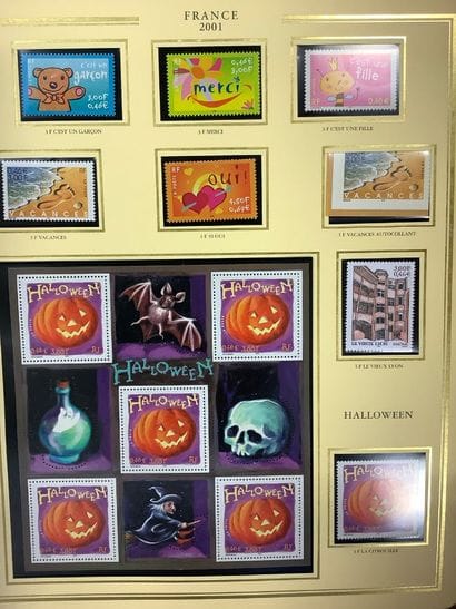 Album Ceres type “Présidence” avec les timbres...