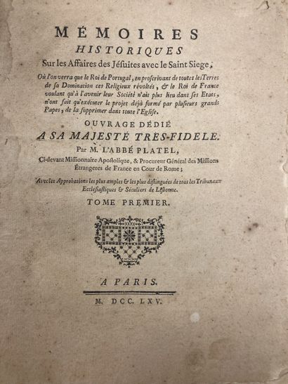 Note manuscrite du début des années 1880...