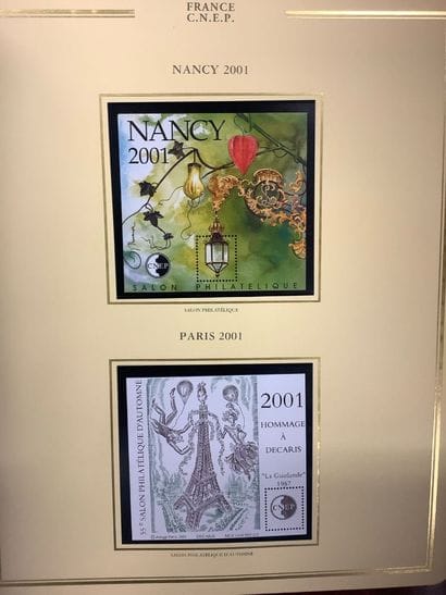 Album Ceres type “Présidence” avec les timbres...