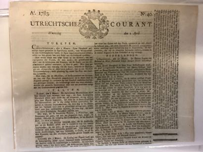 Ensemble de publications officielles neerlandaises...