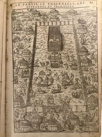 Sainte bible contenant le nouveau et l’ancien...